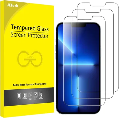 JETech Schermbeschermer voor iPhone 17e (2026)/iPhone 16e/iPhone 13/13 Pro, Temperd Glas Beschermer, 6.1-Inch Display, 15% Korting