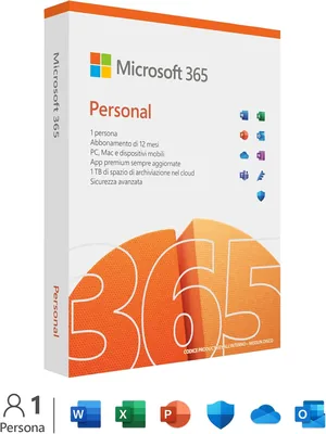 Microsoft 365 Personal - Suscripción de 12 meses al 87% de descuento