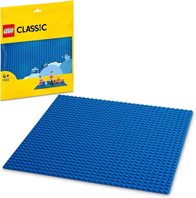 LEGO Klassisk Blå Basplatt Konstruktionslek, Konstruktion & Display Plad, Från 7 År, Geschenk Ideer för Barn 11025 - 13% Avrinkning