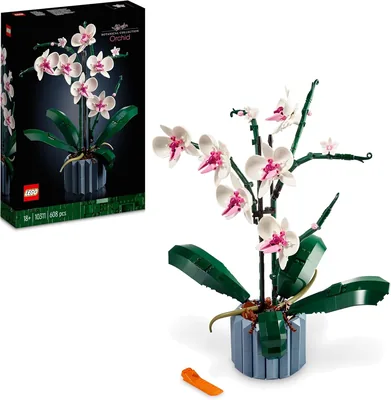 LEGO Icons Botanicals Orchid Artificial Plant Building Set for Adults - 19% Off