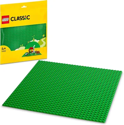 LEGO 11023 クラシック グリーン 基本プレート おもちゃ 誕生日プレゼント ブロック 教育玩具 4-6歳 子ども向け