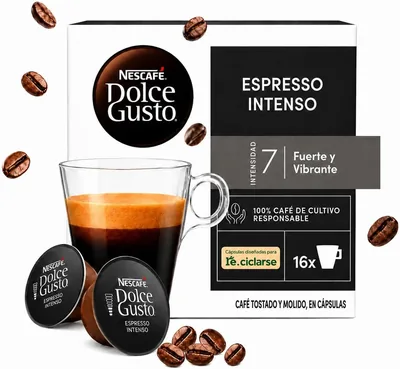 NESCAFÉ Dolce Gusto Espresso Intenso 16 Cápsulas de Café