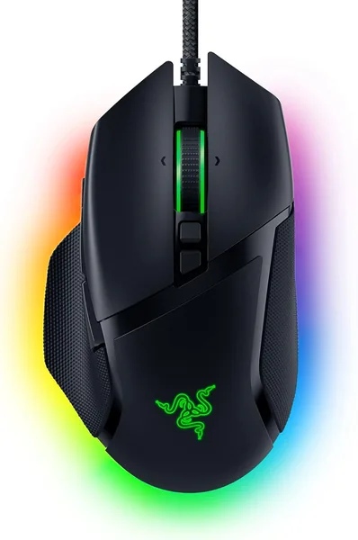Razer Basilisk V3 Customizable Ergonomic Gaming Mouse: Fastest Gaming Mouse Switch - Chroma RGB Lighting - 26K DPI Optical Sensor - 11 Programmable Buttons - HyperScroll Tilt Wheel