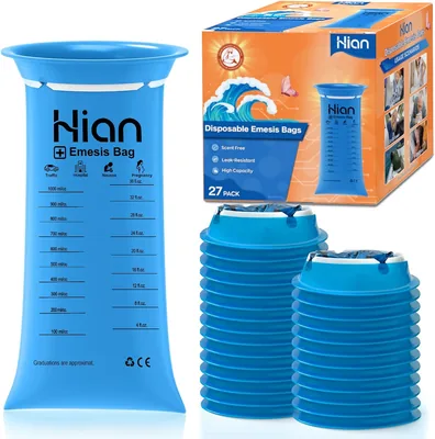 Hion Sick Bags 27 Pack Best Deal