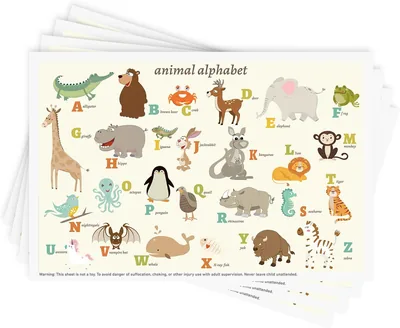 Disposable Stick-on Placemats 40 Pack - 12" x 18" Baby & Kids Table Mats