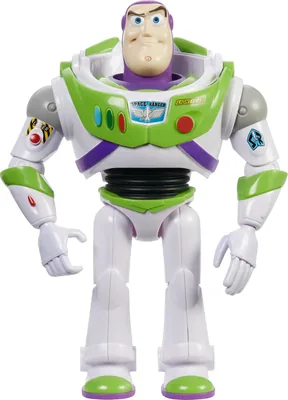 Pixar Disney Buzz Lightyear Action Figure 12in, Posable Toy Story Collectible