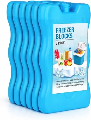 1ABOVE FREEZER BLOCKS FAMILY PACK FOR COOL BOX BAGS REUSABLE LONG LASTING KEEPS FOOD AND DRINKS COOL