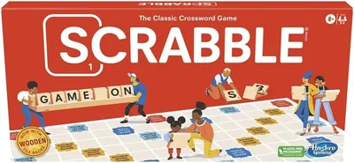 Scrabble Board Game, Classic Word Game for Kids & Family