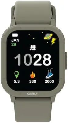 Cubitt Jr. Smartwatch Fitness Tracker, 1.75" AMOLED - Forest Green