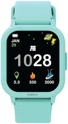Cubitt Jr. Smartwatch Fitness Tracker, 1.75" AMOLED - Arctic Blue