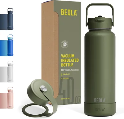 BEOLA 1200ml Vacuum Insulated Water Bottle - Best Deal