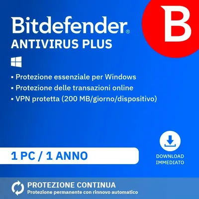 Bitdefender Antivirus, Miglior Affare