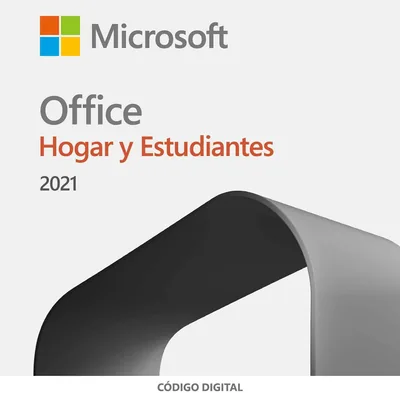 Microsoft Office para Hogar y Estudiantes - 1 Dispositivo - 1 Usuario - PC/Mac | Código por correo