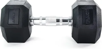 Athlyt Rubberised Hex Dumbbells
