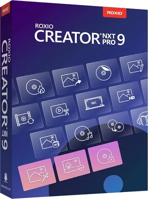 Roxio Creator NXT Pro 9 | Suite multimedia + editor de fotos y software de grabación de discos CD/DVD [disco de PC]