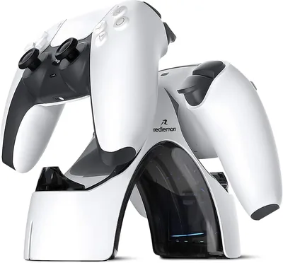 Estación de Carga Dual Redlemon para Controles PS5 con Base Antideslizante - 41% De Descuento