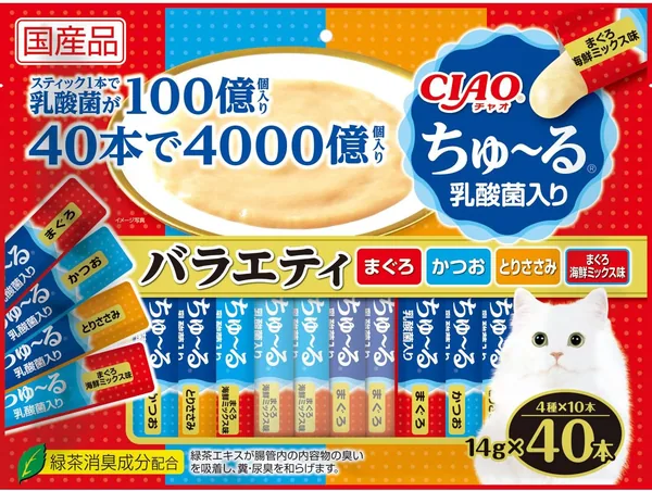 CIAO Churu Probiotic Variety Pack