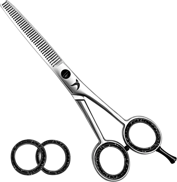 Candure Haarknipper 6,5 inch, Professionele Haarknippers voor Kapper en Salon, RVS (Thinning Scissor 20% Off)
