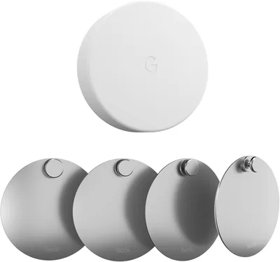 Teccle 4 Pack Wall Mount Nest Sensor 2nd/1st Gen Stainless Steel