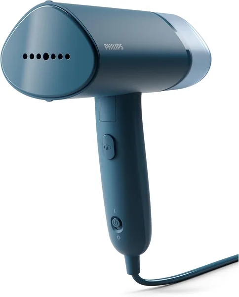 Philips Compact Handheld Steamer 3000 Series - 1000W - 20g/min Continuous Steam - 2M Cord Length - 100ML