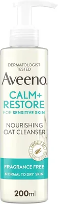 AVEENO Face Calm+Restore Oat Cleanser 200ml
