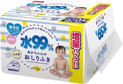 LEC Pure Water Baby Wipes 960 Sheets - 22% Off