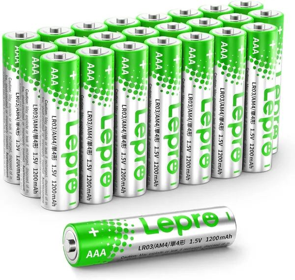 Lepro AAA Alkaline Batteries 24 Pack