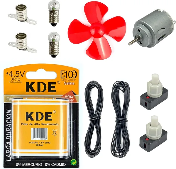InputMakers Starter school electrical kit with motor