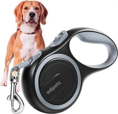 Edipets Retractable Dog Lead - 8 Metres Grey