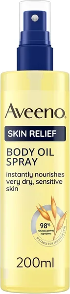 Aveeno Skin Relief Body Oil Spray, With Oat Oil & Jojoba Oil