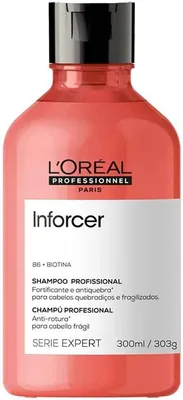 L'Oréal Professionnel Inforcer Shampoo Fortificante Antiqueda por Quebra - Crescimento Saudável para Cabelos Frágeis e Quebradiços | 42% de Desconto