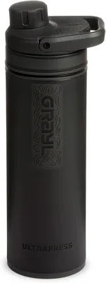GRAYL UltraPress 500ml Waterzuiveringsfles Filter voor Wandelen, Kamperen, Overleven, Reizen (Coper Zwart) Best Deal