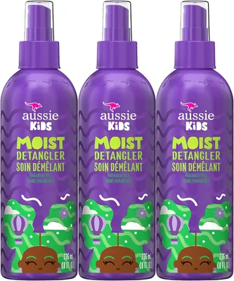 Aussie Kids Moist Detangler, 8 fl oz Triple Pack
