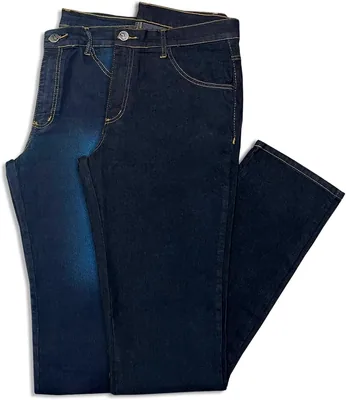 Kit 2 Calças Jeans Masculina Tradicional