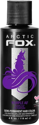 Arctic Fox Semi-Permanent Hair Dye Purple AF Color