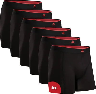 DANISH ENDURANCE 6 Pack Boxer Shorts en Bambou pour Homme - Poches ou Sans Briefs - Ultra Doux et Respirant - 35% de Réduction
