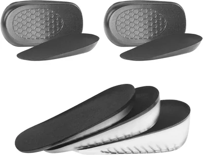 URAQT Gel Height Increase Insoles 2 Pairs Invisible Heel Lift - Best Deal