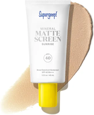 Supergoop Mineral Mattescreen SPF 40-45mL Sunscreen