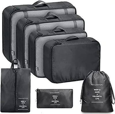CASTILLO GRAND 7Pcs SET Travel Luggage Organizer Packing Cubes Best Deal