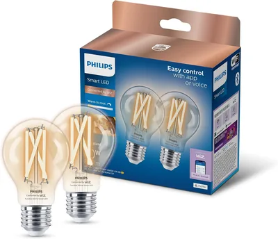 Philips Smart Lighting LED A60 Bulb 2-Pack - Tunable White Light Best Deal