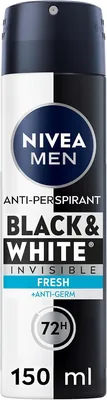 NIVEA MEN Invisible Fresh Anti-perspirant Deo Spray, 150ml
