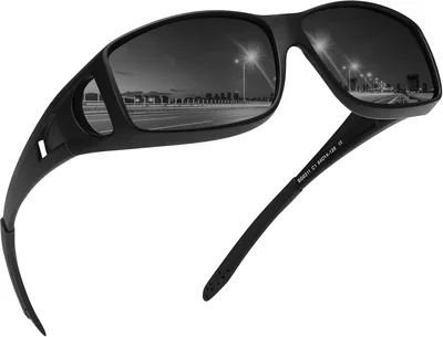 MEETSUN Fit Over Glasses Sunglasses for Men Women, Polarized UV400