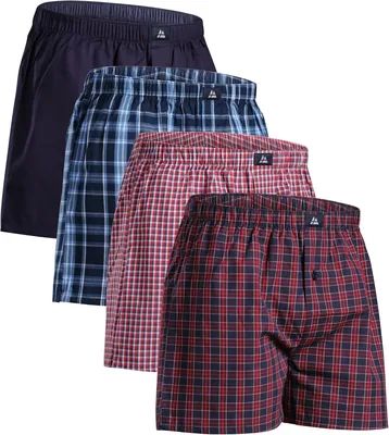 DANISH ENDURANCE 4x Boxers Courts Homme 100% Coton Bio - Confortables et Amples (42% de réduction)