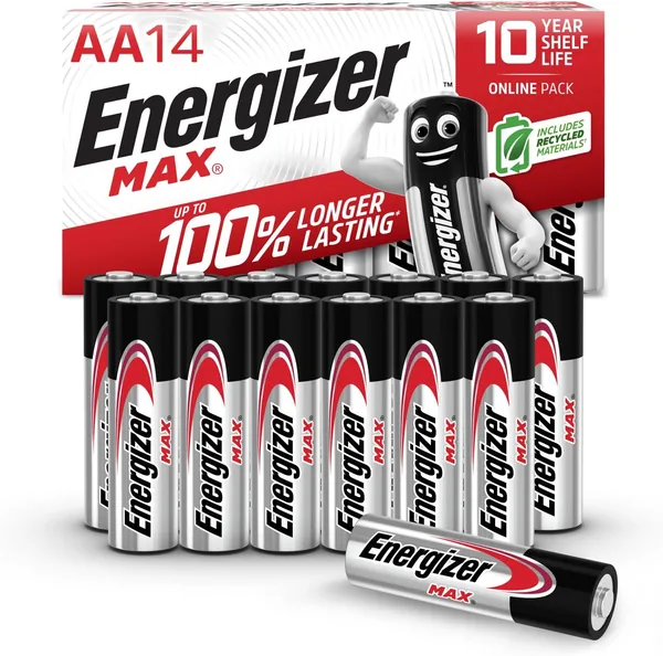 Energizer Max AA Batteries (14 Pack) - 22% Off