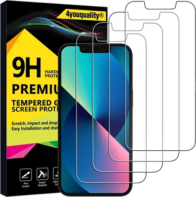 4youquality Screen Protector iPhone 13-17e 4 Pack - 20% Off