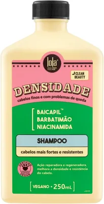 Shampoo Densidade 250ml Lola Cosmetics - 75% Off