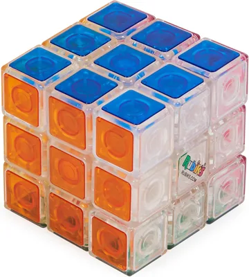 Rubik's Crystal Transparent 3x3 Cube Puzzle
