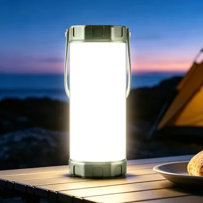 Glocusent 106 LED Campinglykt, 5000 mAh, 39% Off