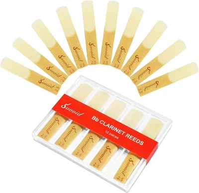 Sovvid Clarinet Reeds 10 Pack 2.5 Strength - Best Deal