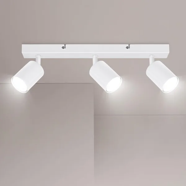 Ketom GU10 LED Ceiling Spotlights, White Modern LED Ceiling Light
